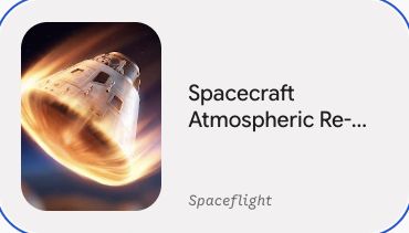 Preview of Spacecraft Atmospheric Re-entry